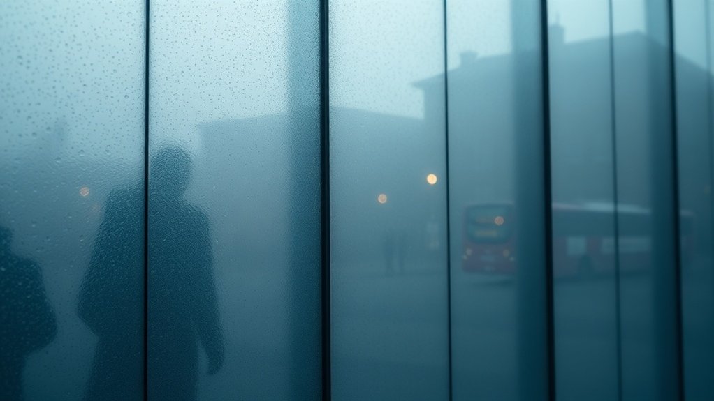 Frosted Obscure Glass Buckingham