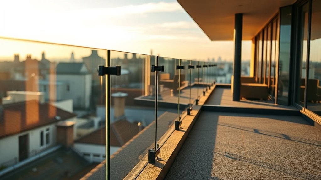 Terrace Glass Balustrades Buckingham